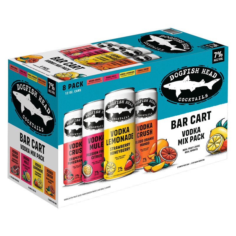 Bar Cart Vodka Mix Pack Cocktails