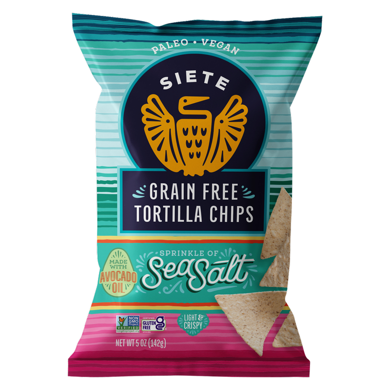 Siete Sea Salt Grain Free Tortilla Chips 5oz