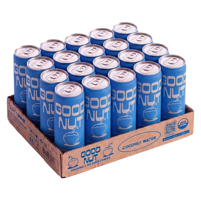 Good Nut Premium Organic Coconut Water 11.8oz Can 24 pack