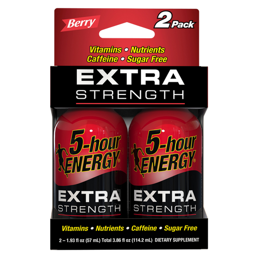 5-hour ENERGY Shot Extra Strength Berry 2pk 1.93oz Btl