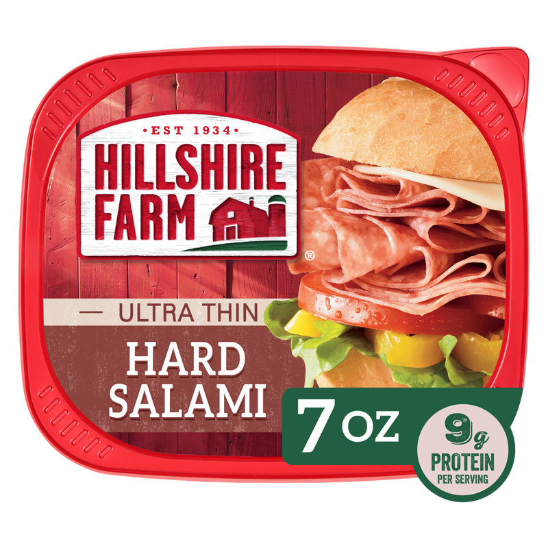 Hillshire Farm Ultra Thin Sliced Uncured Hard Salami - 7oz