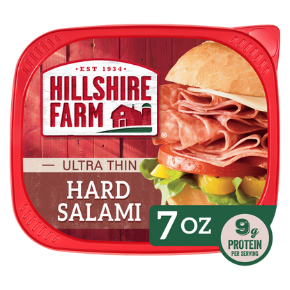 Hillshire Farm Ultra Thin Sliced Uncured Hard Salami - 7oz