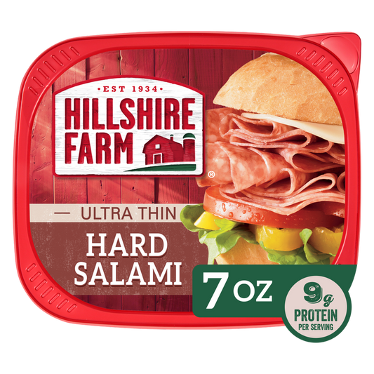 Hillshire Farm Ultra Thin Sliced Uncured Hard Salami - 7oz