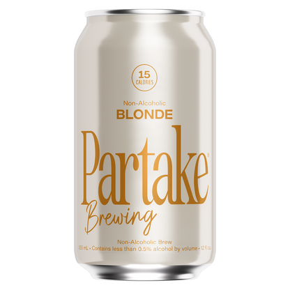 Partake Brewing Blonde Ale Non-Alcoholic 6pk 12oz Can 0.5% ABV