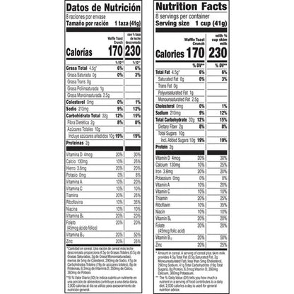 General Mills Cinnamon Toast Crunch Waffle Cereal, 11.6oz.