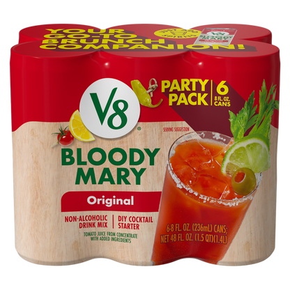 V8 Bloody Mary 8oz 6pk Can