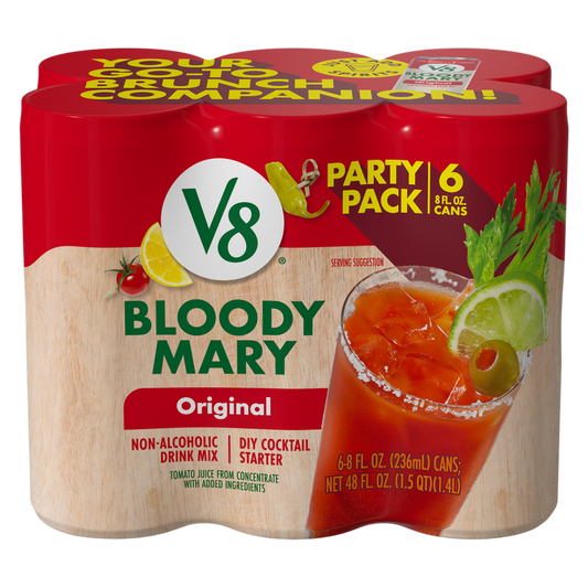 V8 Bloody Mary 8oz 6pk Can
