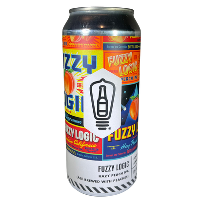 Bottle Logic Brewing Fuzzy Logic Hazy Peach IPA 4pk 16oz Cans