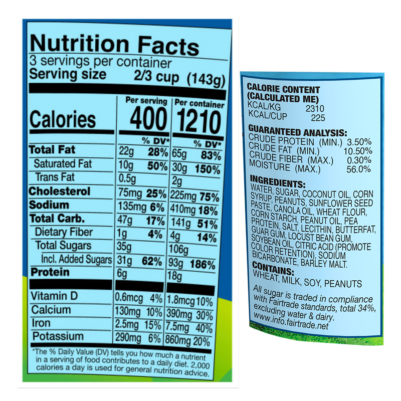 Ben & Jerry's Doggie Desserts Peanut Butter & Pretzel + Tonight Dough Ice Cream Bundle