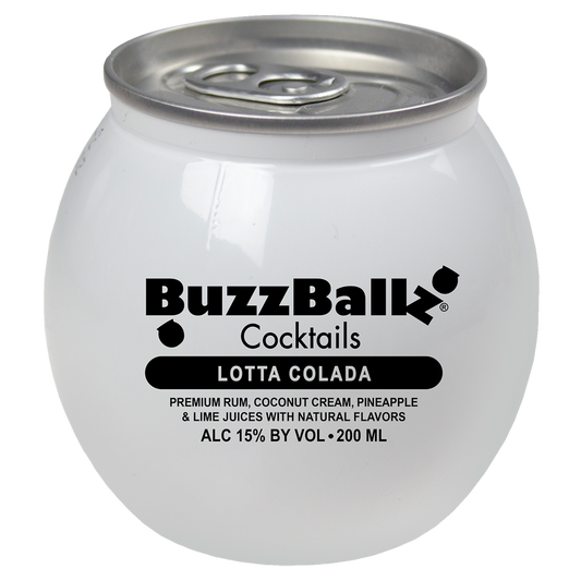 BuzzBallz Cocktails Lotta Colada 200ml(30 Proof)