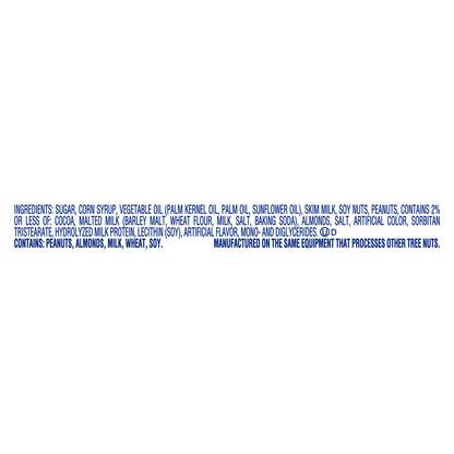 Zero White Chocolate Caramel Peanut Almond Nougat King Size 3.4oz