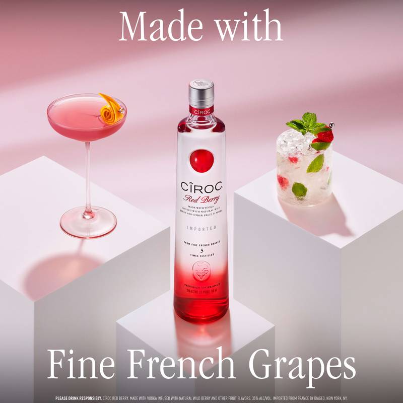 Ciroc Red Berry Vodka 1.75L