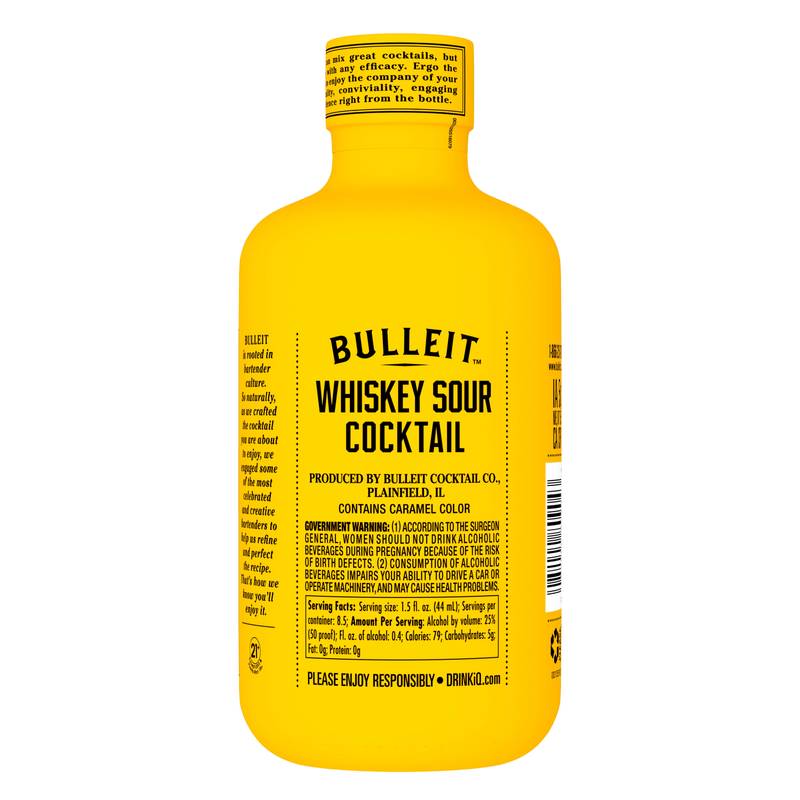 Bulleit Whiskey Sour 375ml 25% ABV