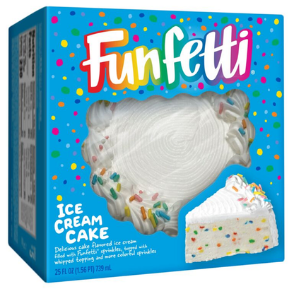 Carvel Funfetti Ice Cream Cake, 26oz