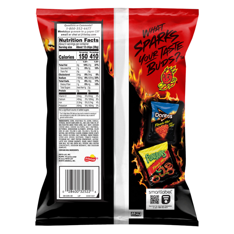 Doritos Flamin' Hot Nacho 2.75oz