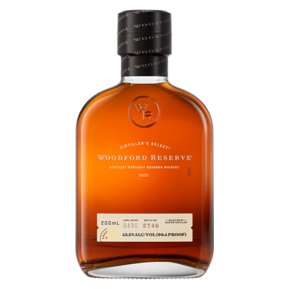 Woodford Reserve Kentucky Straight Bourbon Whiskey 200 mL 90.4 Proof