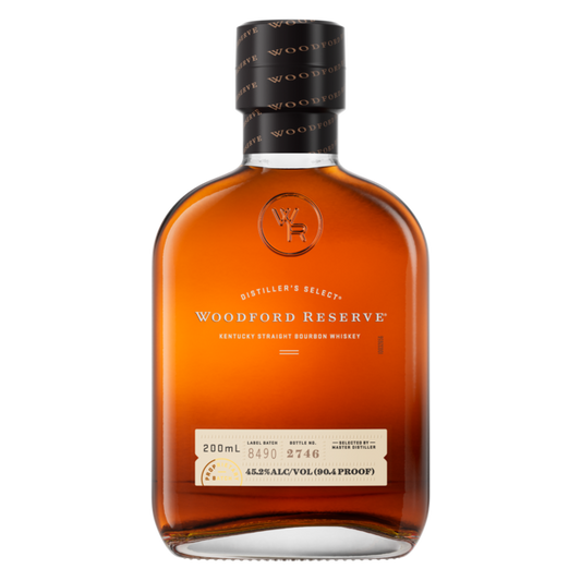 Woodford Reserve Kentucky Straight Bourbon Whiskey 200 mL 90.4 Proof