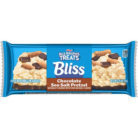 Rice Krispies Treats Bliss Chocolate Sea Salt Pretzel, 1.5 oz