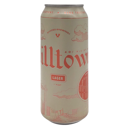 Banded Brewing Milltown Lager 6Pk 16Oz Can 4% Abv