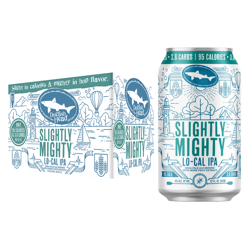 Dogfish Head Beer Slightly Mighty Lo Cal IPA