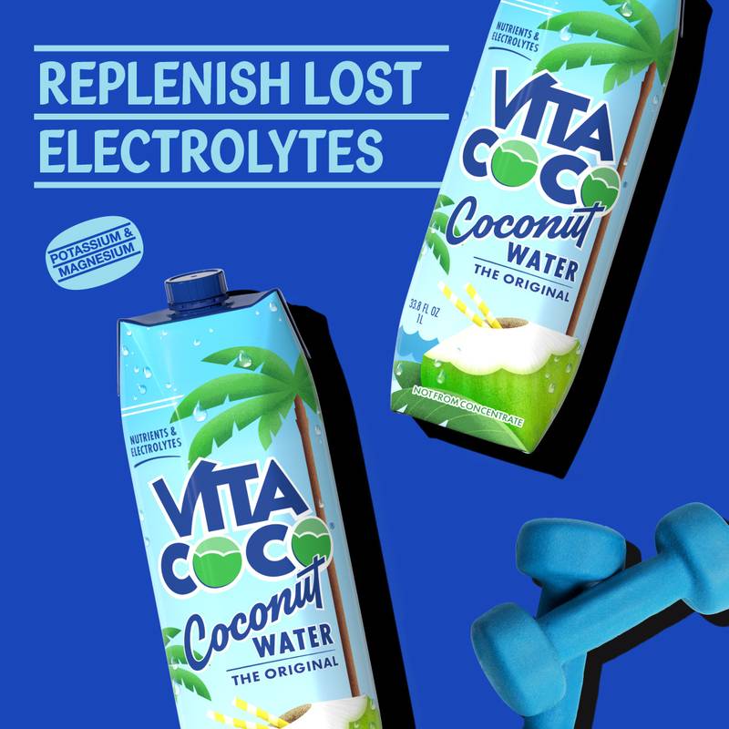 Vita Coco Pure Coconut Water 1L Ctn