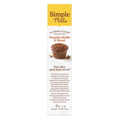 Simple Mills Pumpkin Almond Flour Muffin Mix 9oz