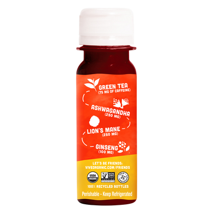 Vive Organic Energy + Immunity Dual Boost Shot 2oz Btl