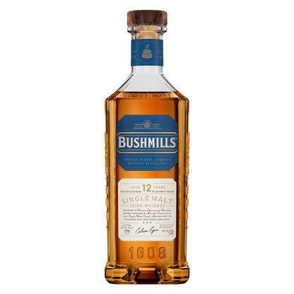 Bushmills 12 Year Irish Whiskey 750ml (80 Proof)