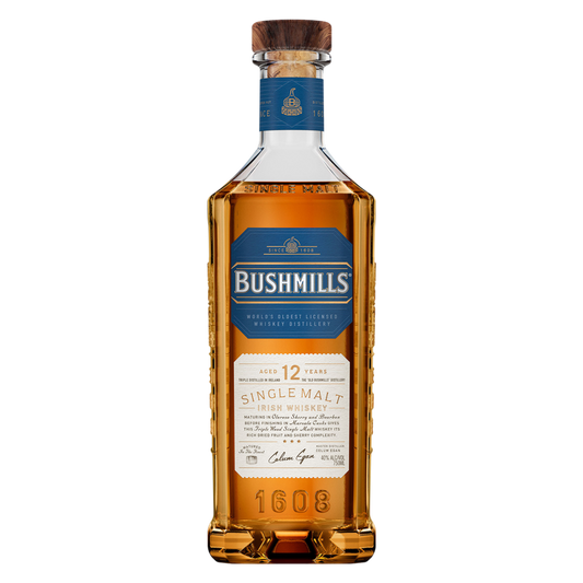 Bushmills 12 Year Irish Whiskey 750ml (80 Proof)
