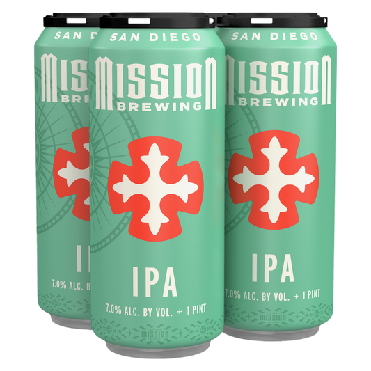 Mission Brewery IPA 4pk 16oz Can