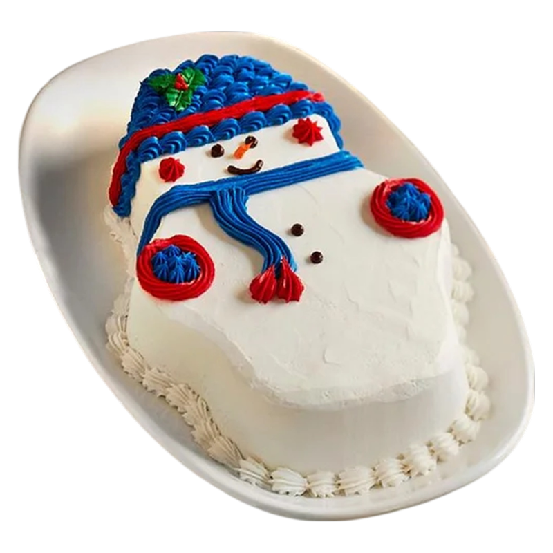 Carvel Holiday Snowman Cake (Serves Up to 9)