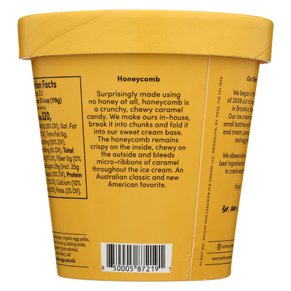 Van Leeuwen Honeycomb Ice Cream Pint 14oz