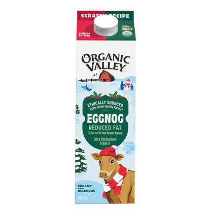 Organic Valley Eggnog 32oz Ctn