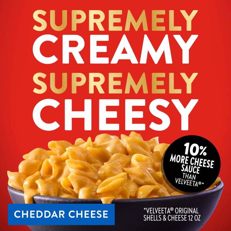Stouffer's Supreme Shells & Cheese , Cheddar Cheese Boxed Mac & Cheese Dinner