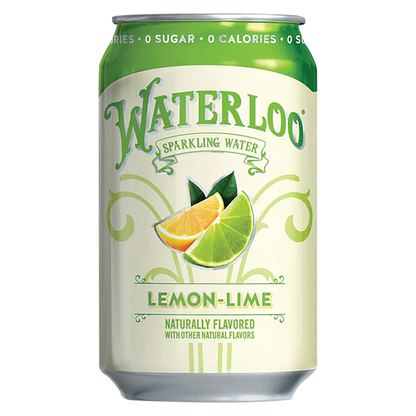 Waterloo Sparkling Lemon-Lime Water 12pk 12oz Can