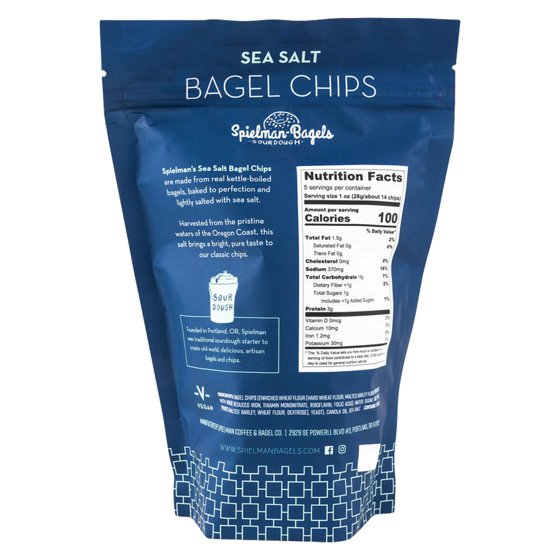 Spielman Bagels Salt Sourdough Bagel Chips 5oz