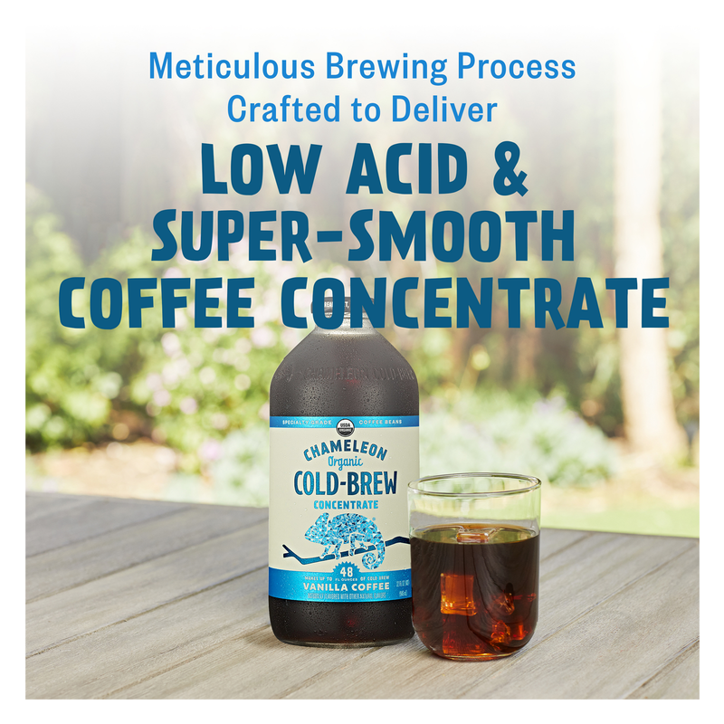 Chameleon Cold Brew Vanilla Coffee Concentrate 32oz