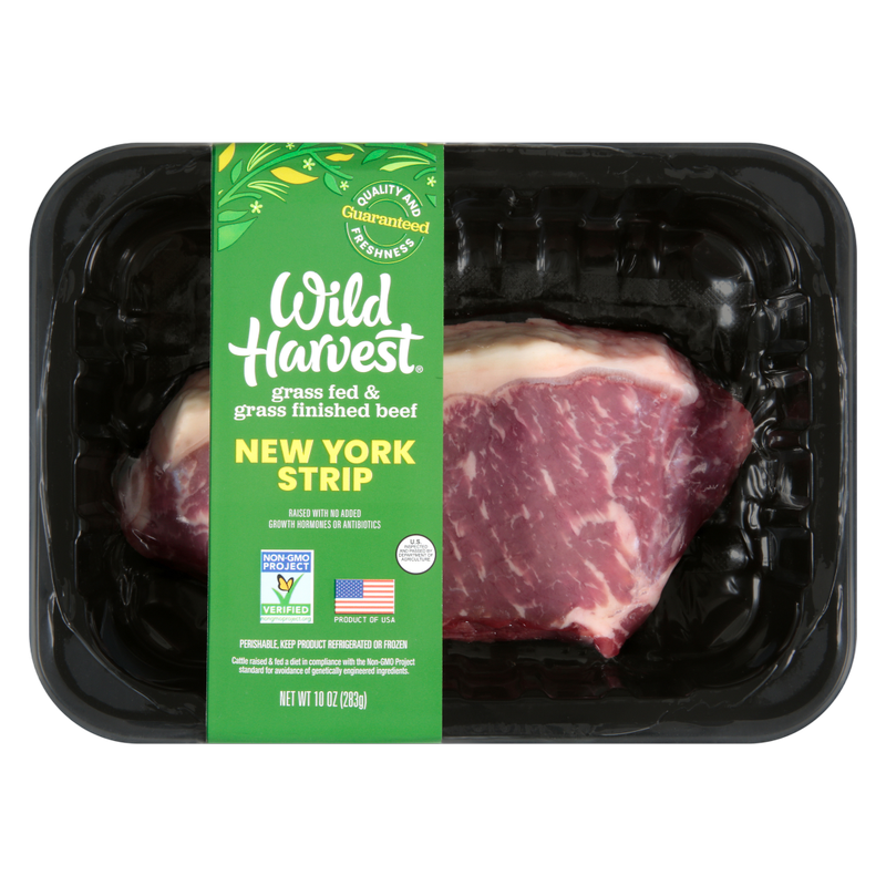 Grass Fed NY Strip Steak (Frozen) - 10oz