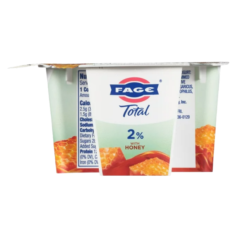 Fage Total 2% Low Fat with Honey Greek Yogurt  - 5.3oz