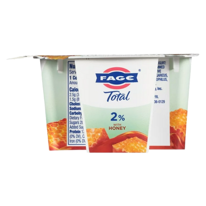 Fage Total 2% Low Fat with Honey Greek Yogurt  - 5.3oz