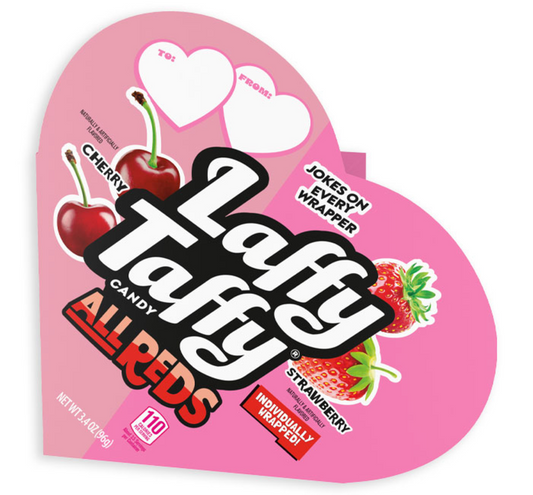Laffy Taffy Heart Gift Box (All Reds), 3.5oz