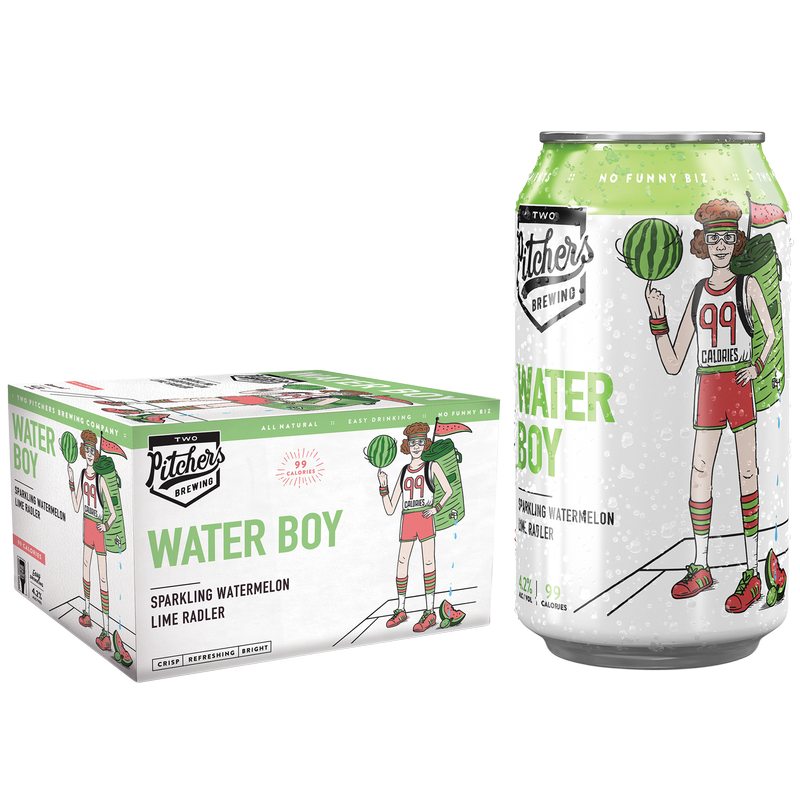 Two Pitchers Brewing Co. Water Boy Radler 6pk 12oz