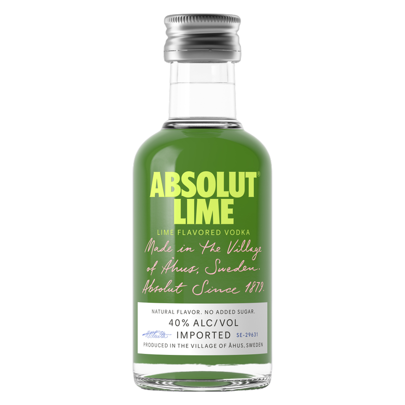 Absolut Lime Vodka 50ml