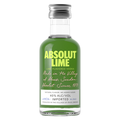 Absolut Lime Vodka 50ml