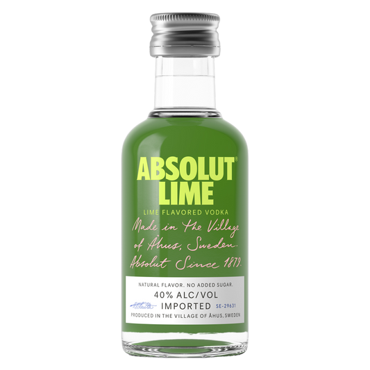Absolut Lime Vodka 50ml