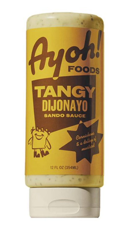 Ayoh! Tangy Dijonayo Mayo Sando Sauce, 12oz. By Molly Baz