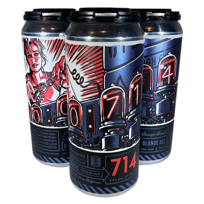 Bottle Logic Brewing 714 Blonde Ale 4pk 16oz Can