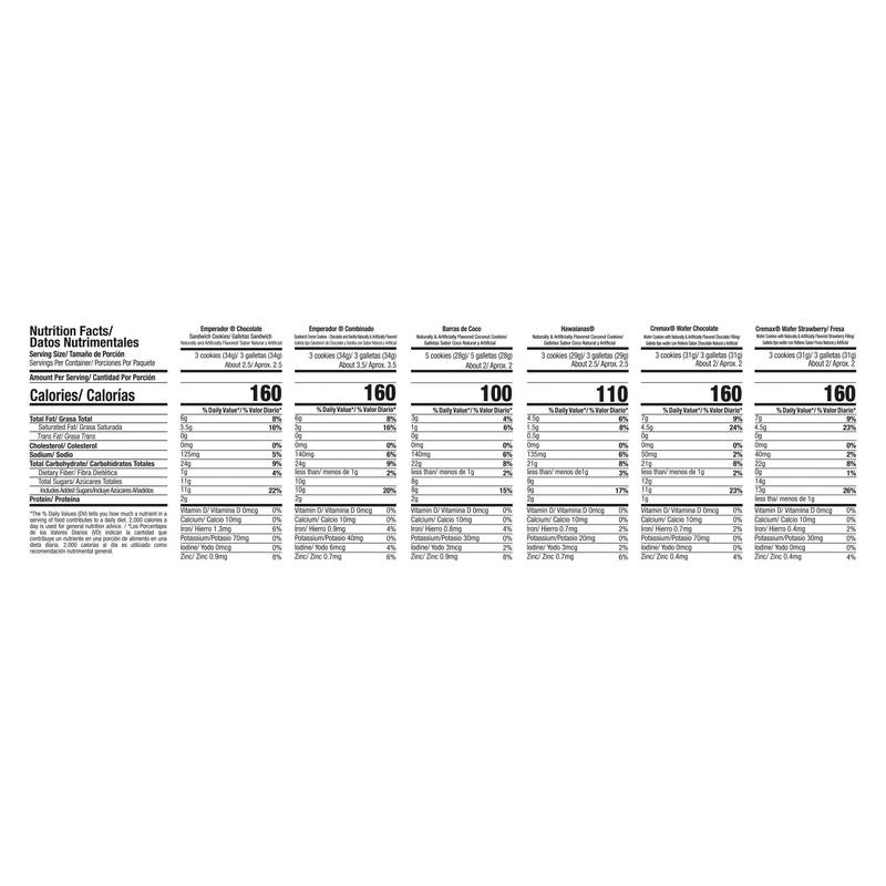 Gamesa Surtido Rico Variety Pack Cookies, 15.4oz