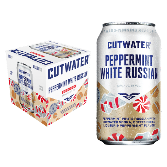 Cutwater Peppermint White Russian Limited Edition 12oz 4pk