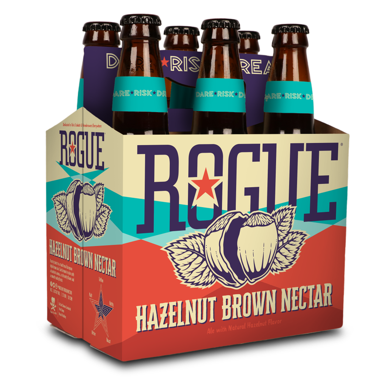 Rogue Hazelnut Brown Nectar 6pk 12oz Btl